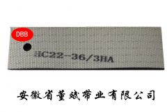 4.5黑色PVC二布二胶草带