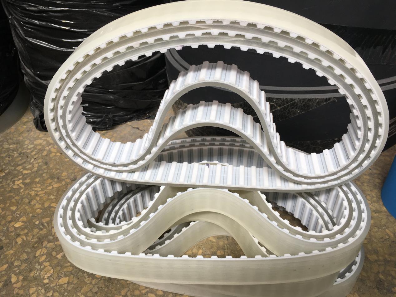 PU同步带表面加透明PU