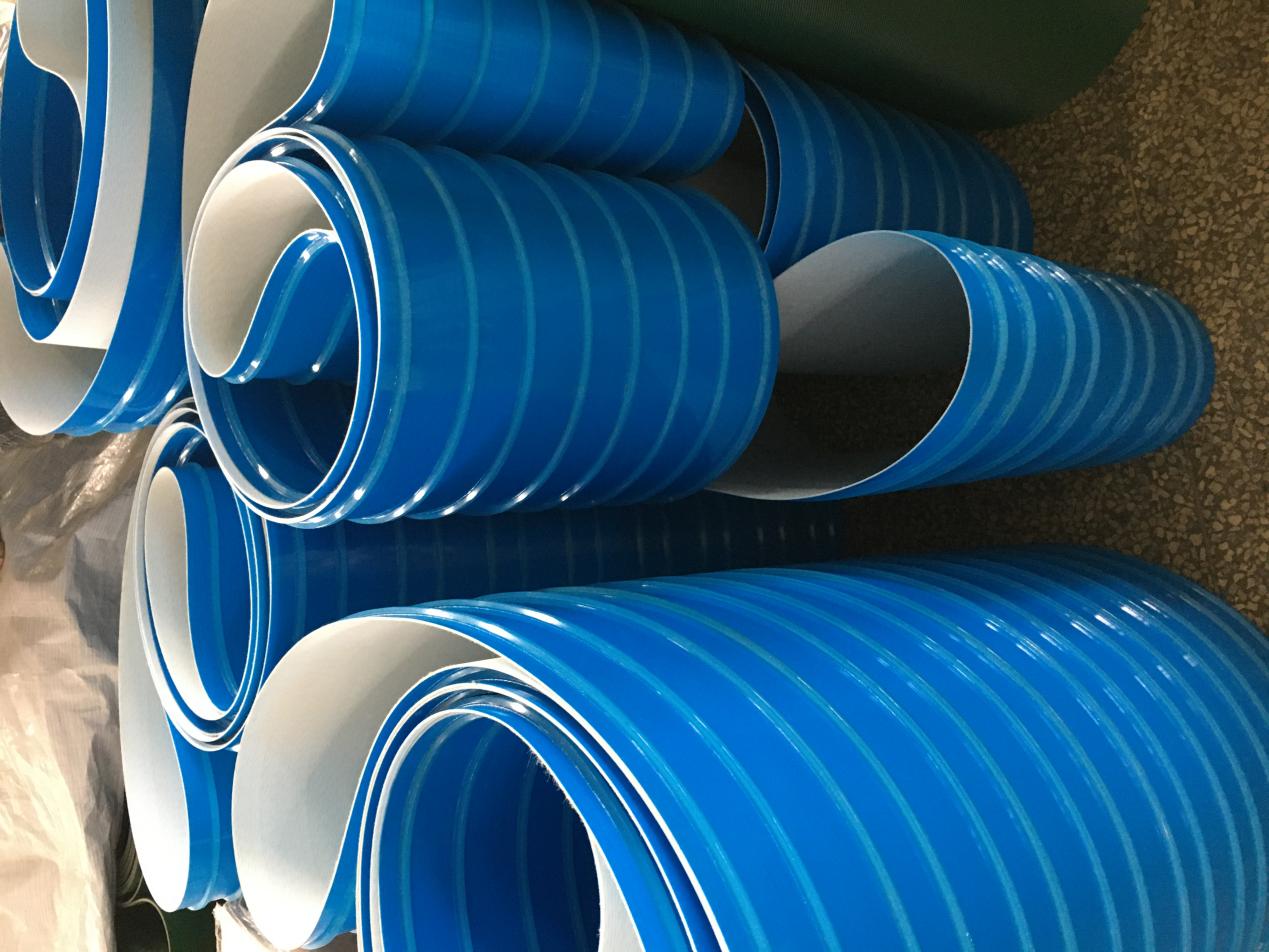 1.5兰PU亮光表面加透明PU导条