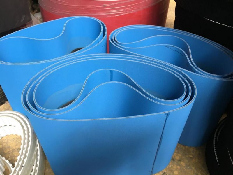 Double-sided blue base band center with black sponge strip