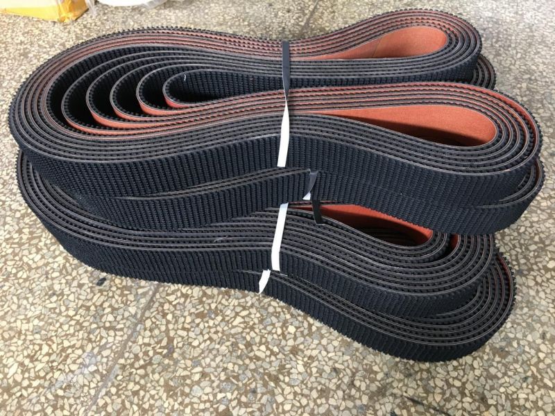 6.5 thick two-cloth black rubber band