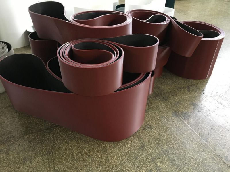 8 mm thick red PVC material straight stripes