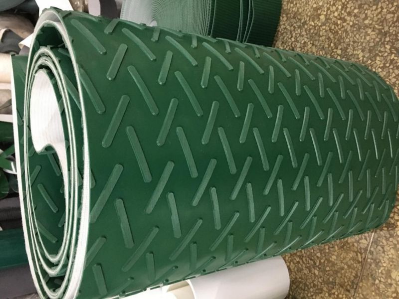 5个厚绿色小八字纹