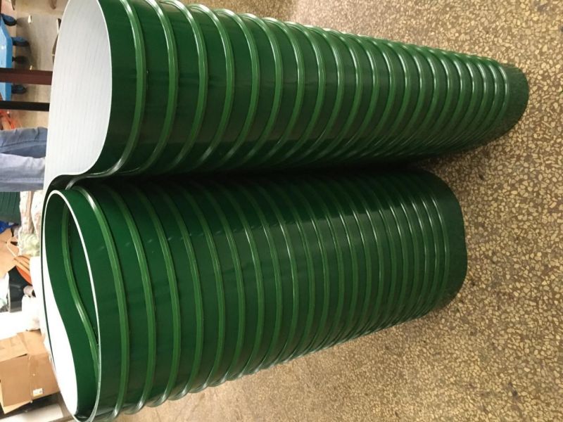 绿PVC表面纵向加导条