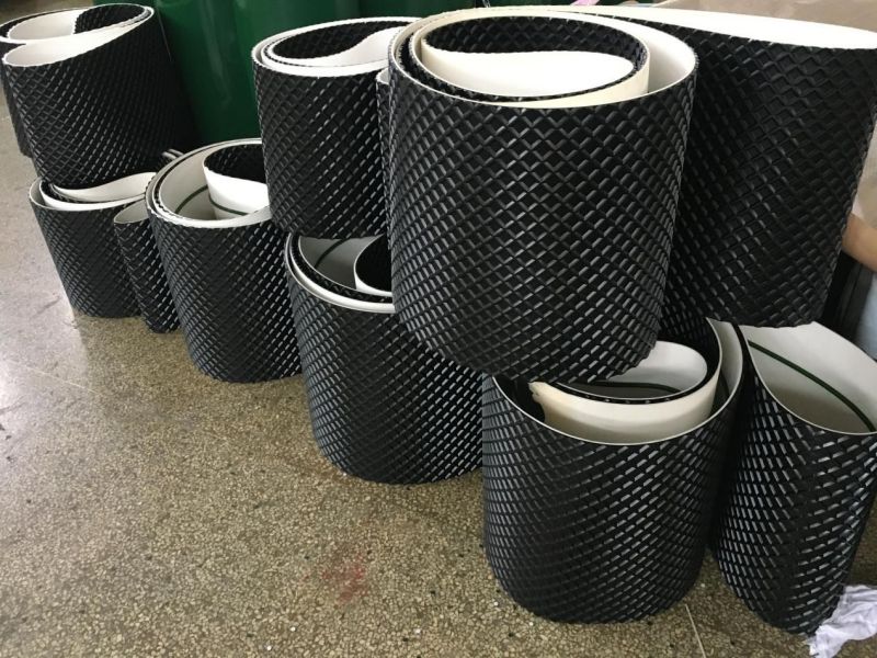 9个厚黑色菱形格砂光机带