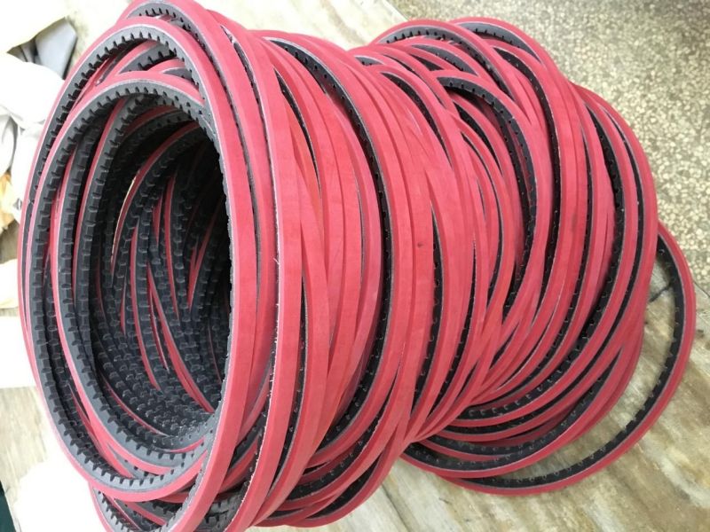 带齿橡胶三角带表面加进口太子胶