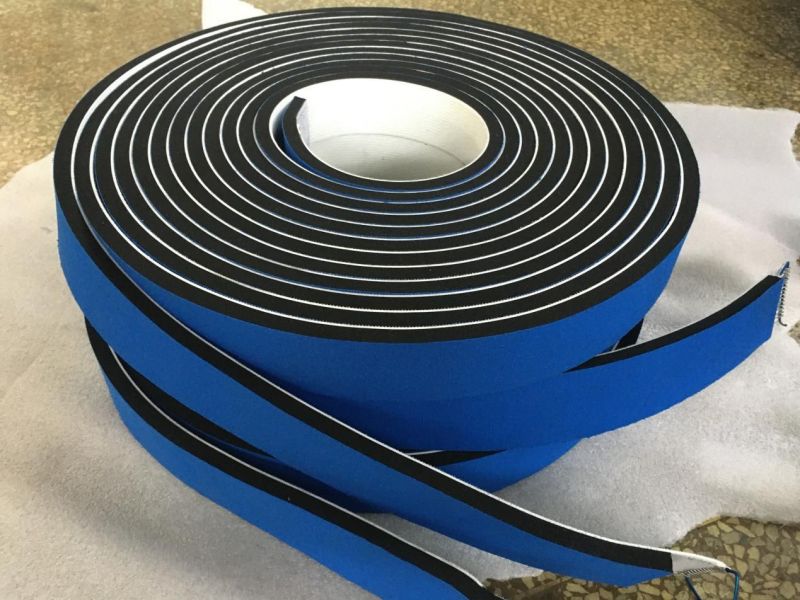 输送带加兰布海绵，钢扣接头