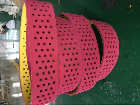 片基带加红胶打孔带