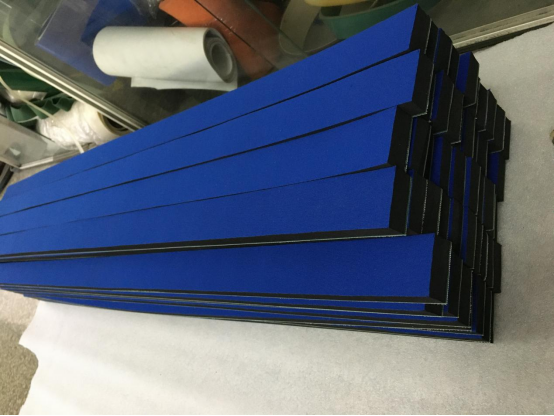 输送带表面加兰布海绵条开口带